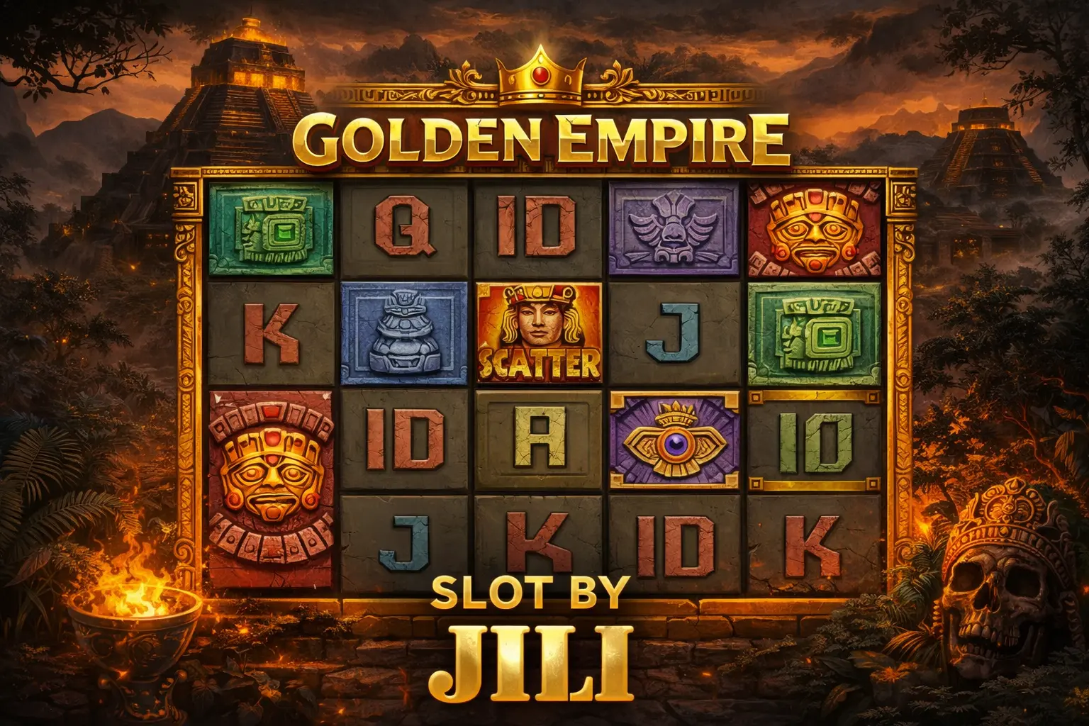 golden empire slot by JILI